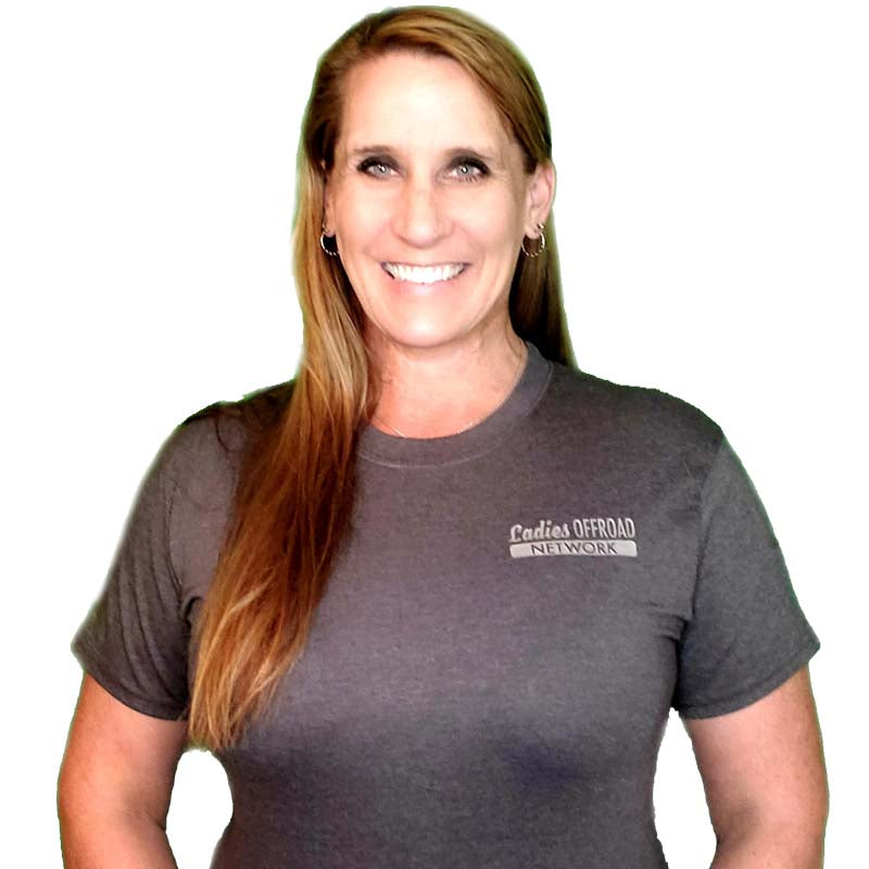 Ladies Offroad Network Eagle Wings Gray standard Tshirt