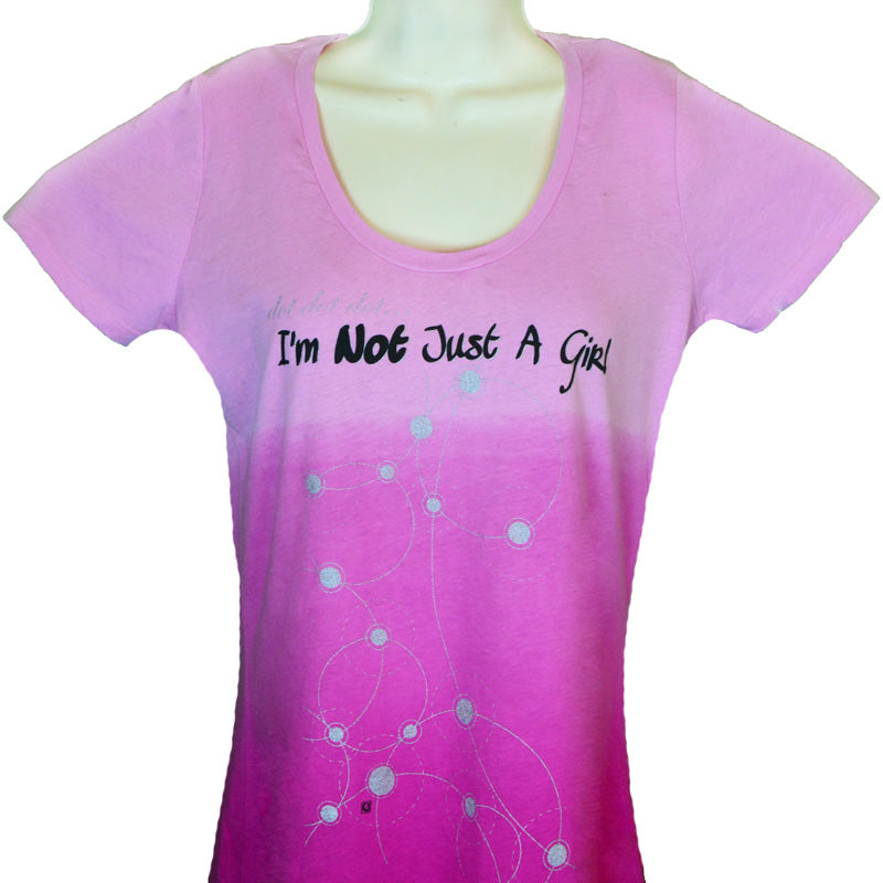 I'm Not Just a Girl Dot Dot Dot Tshirt