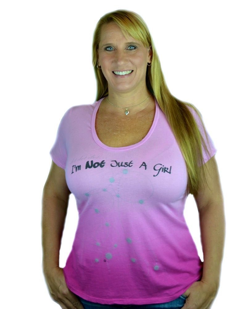 I'm Not Just a Girl Dot Dot Dot Tshirt