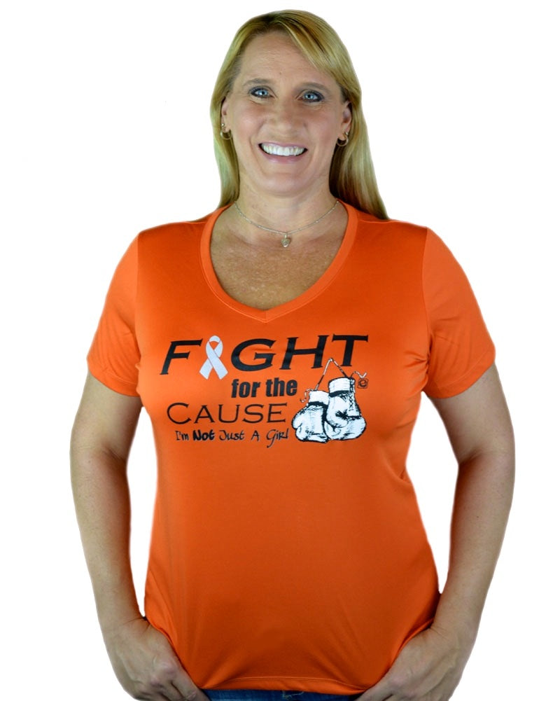 I'm Not Just a Girl Fight For the Cause Orange Shirt