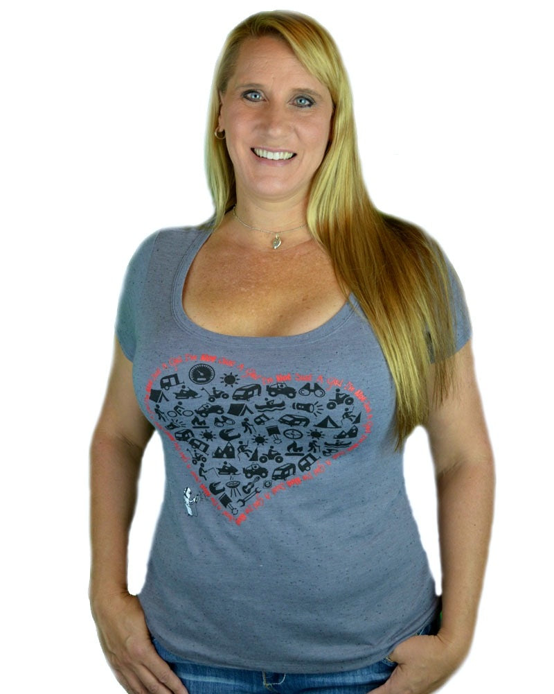 I'm Not Just a Girl I Heart Offroad Shirt