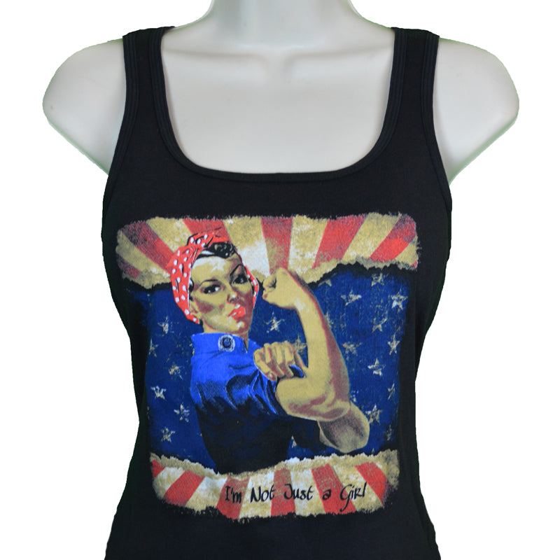 I'm Not Just a Girl Rosie the Riveter Tank