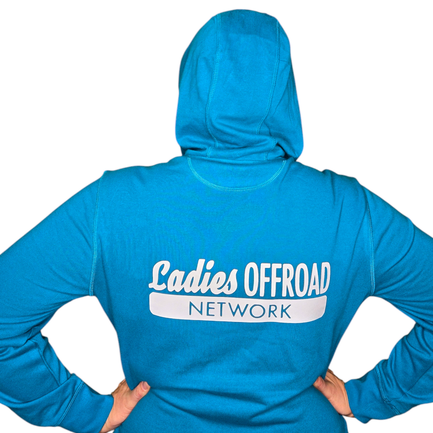 *LIMITED* Ladies Offroad Network Teal Ladies Hoodie