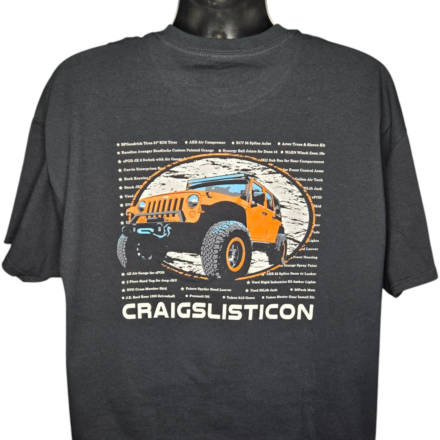 Craigslisticon Jeep Bower Power Hour Tshirt