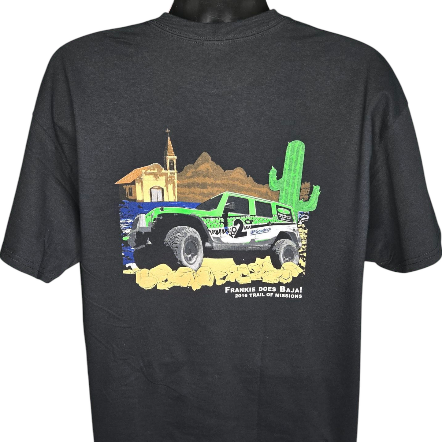 Frankie does Baja BFGoodrich Tires Tshirt