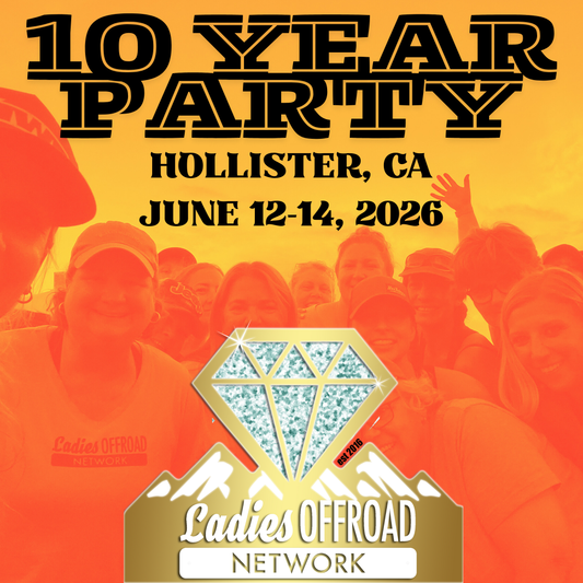 10 Year Party Ladies Offroad Network