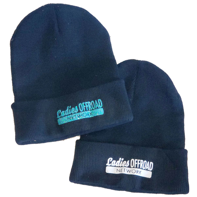 Ladies Offroad Network Black Beanie