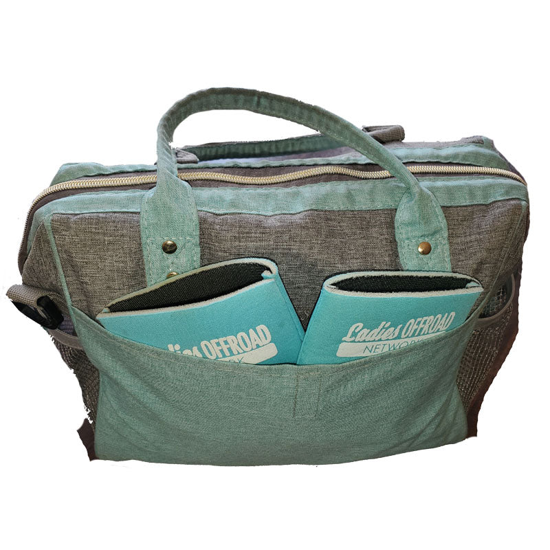 Ladies Offroad Network Teal Insulated Cooler Tote