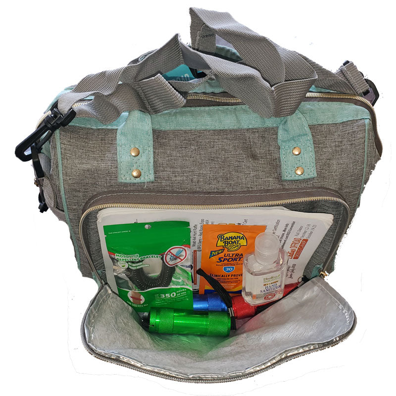 Ladies Offroad Network Teal Insulated Cooler Tote