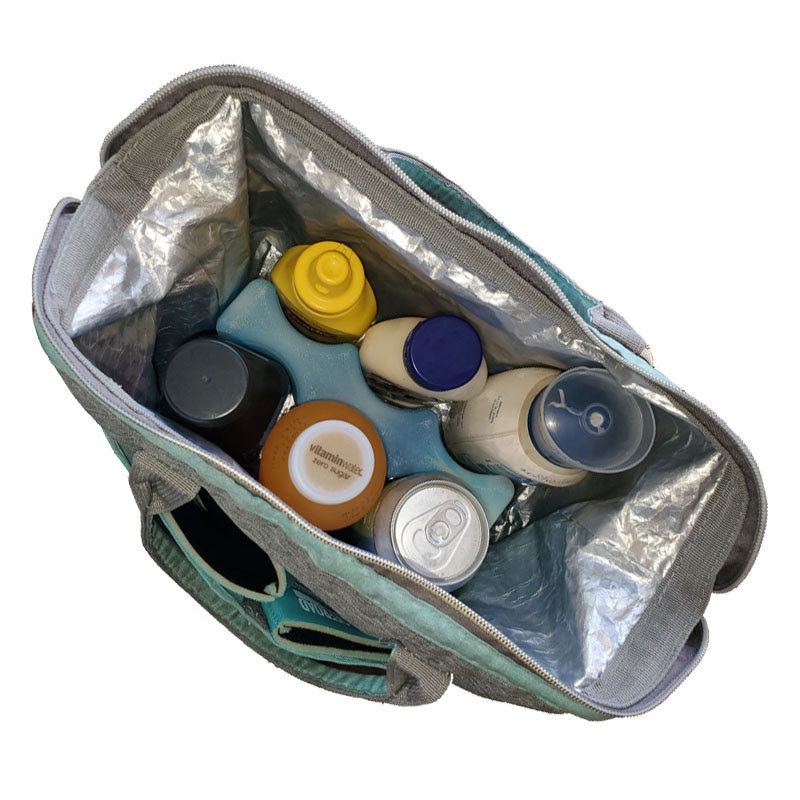 Ladies Offroad Network Teal Insulated Cooler Tote