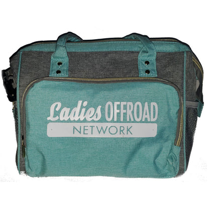 Ladies Offroad Network Teal Insulated Cooler Tote