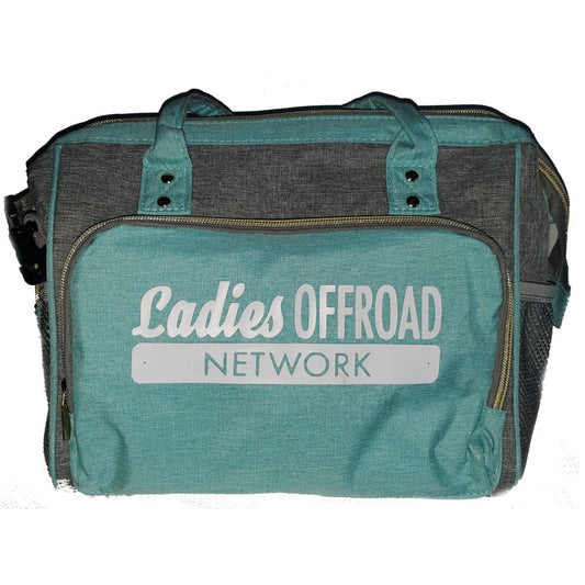 Ladies Offroad Network Teal Insulated Cooler Tote